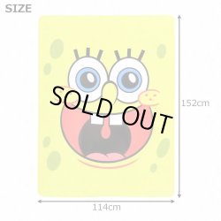画像2: Sponge Bob Fleece Throw