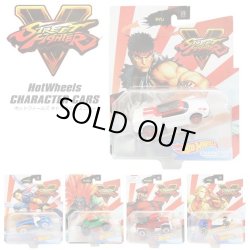 画像1: Mattel Hot Wheels Character Cars STREET FIGHTER V【全5種】