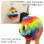 画像3: Rainbow Fuzzy Ball (3)