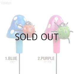 画像2: Yard Stake Mushroom with Ladybug【全4種】