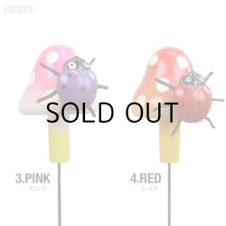 画像3: Yard Stake Mushroom with Ladybug【全4種】