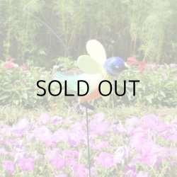 画像5: Yard Stake Colorful Bird with Pinwheels【全8種】