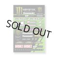 D'COR Monster KAWASAKI Decal Sheet