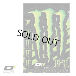 画像2: D'COR Monster Energy Claw 4mil Decal Sheet