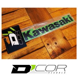 画像3: D'COR 12 inch Kawasaki Decal
