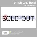 D'COR 24 inch Suzuki Decal