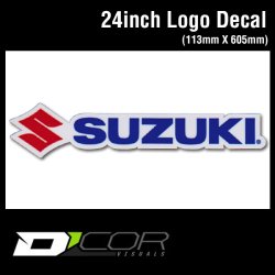 画像1: D'COR 24 inch Suzuki Decal