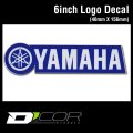D'COR 6 inch Yamaha Decal　【メール便OK】