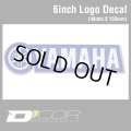 D'COR 6 inch Yamaha Decal　【メール便OK】