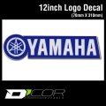 D'COR 12 inch Yamaha Decal