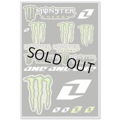 画像1: One Industries MONSTER ENERGY DECAL SHEET