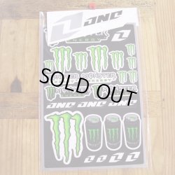 画像2: Monster Energy×One Industries 4mil. Decal Sheet