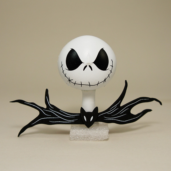 Mickey&Frends Antenna Ball (Jack Skellington）