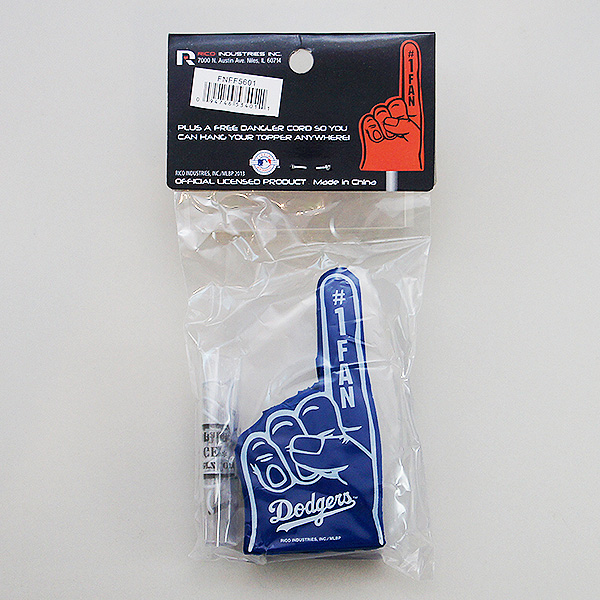 Foam Finger Antenna Topper (Dodgers)