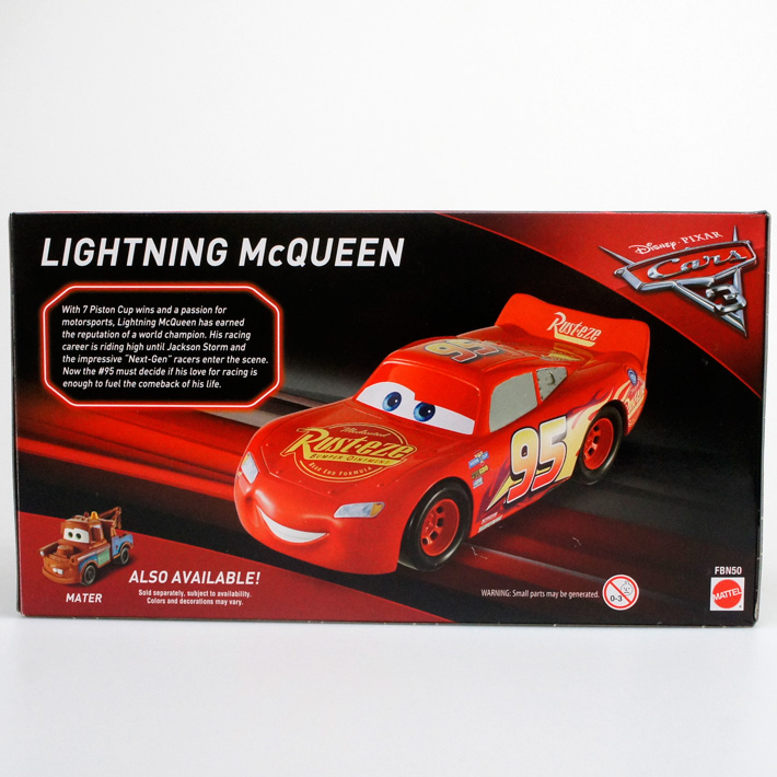 8.5 8.5 Mattel FBN50 Disney//Pixar Cars 3 Lightning McQueen Vehicle