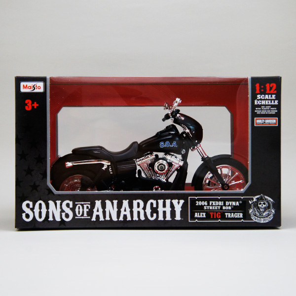 maisto 1 12スケール 2003 fxdbi dyna street bob tig