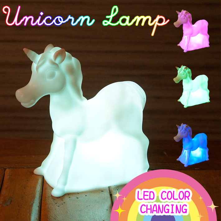 bijtend Slaapzaal single Unicorn Lamp
