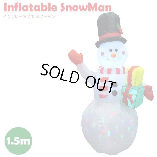画像1: Inflatable Snowman
