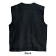 画像2: Men’s SOA Style Motorcycle Club Vest Conceal Gun Pockets Heavy Duty Premium Leather