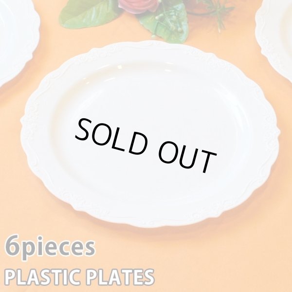 画像1: 6Piece Plastic Plate