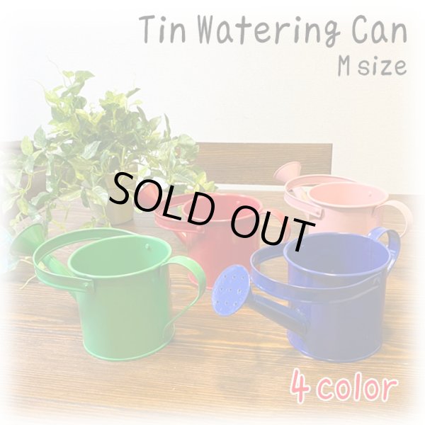 画像1: Tin Watering Can Msize【全4種】