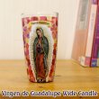 画像1: Virgen de Guadalupe Wide Candle