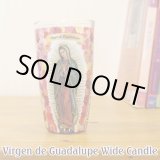 画像: Virgen de Guadalupe Wide Candle