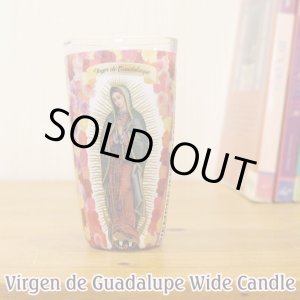 画像: Virgen de Guadalupe Wide Candle