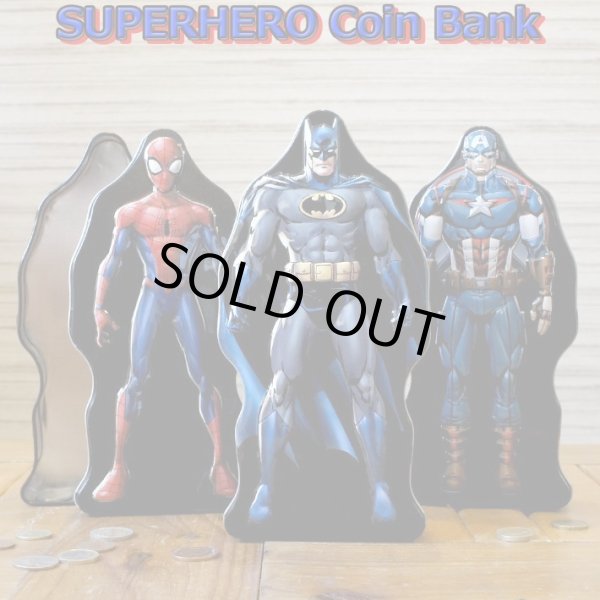 画像1: Super Hero Coin Bank【全3種】