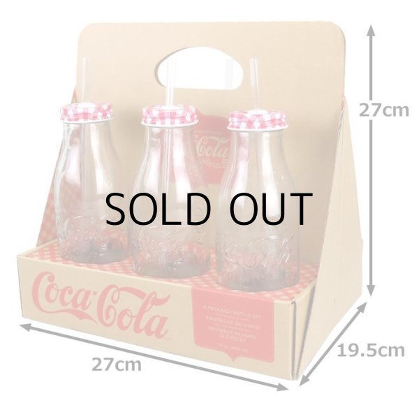 画像2: Coca-Cola Glass Bottle Set (6piece)