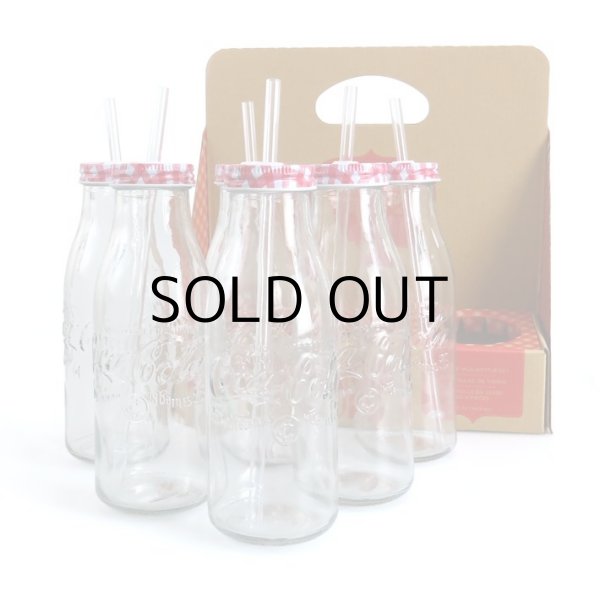 画像4: Coca-Cola Glass Bottle Set (6piece)