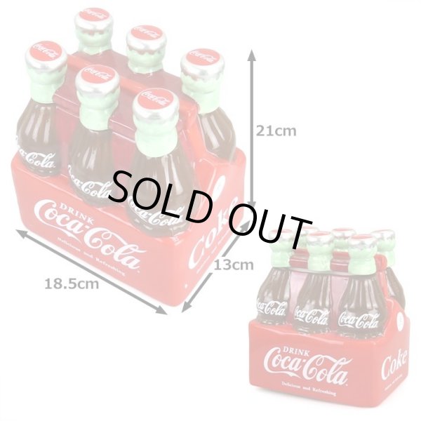 画像2: Coca-Cola Snack Jar 6Pack Type