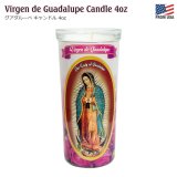 画像: Virgen de Guadalupe Candle 4oz