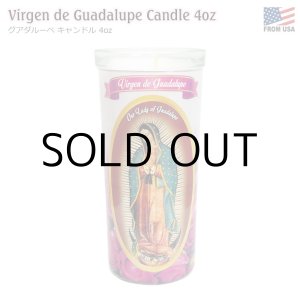 画像: Virgen de Guadalupe Candle 4oz