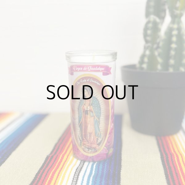 画像3: Virgen de Guadalupe Candle 4oz