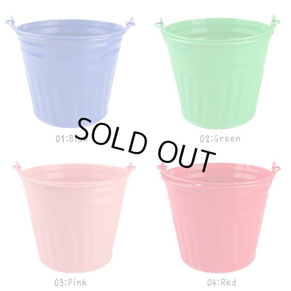 画像2: Tin Flower Pot with Handle【全4種】