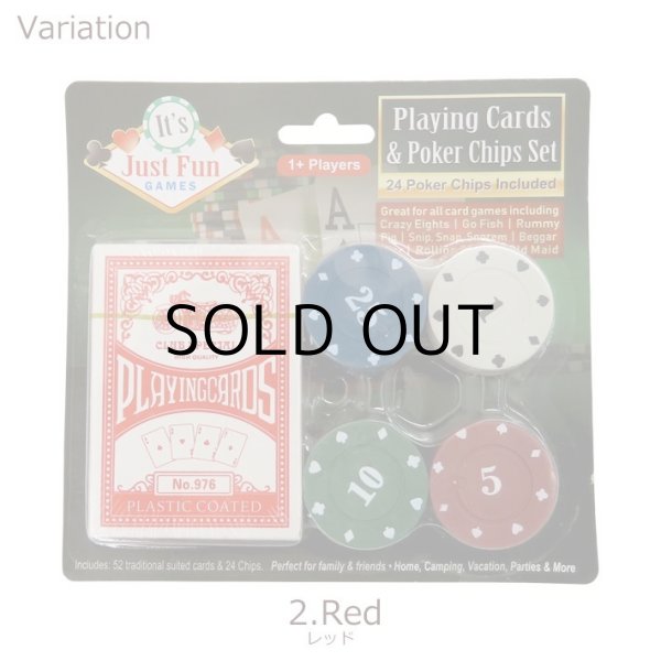 画像3: Playing Cards & Poker Chips Set【全2種】