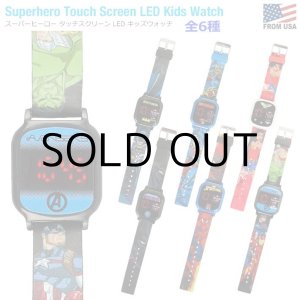 画像: Superhero Touch Screen LED Kids Watch【全6種】