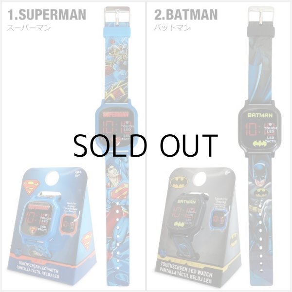 画像3: Superhero Touch Screen LED Kids Watch【全6種】