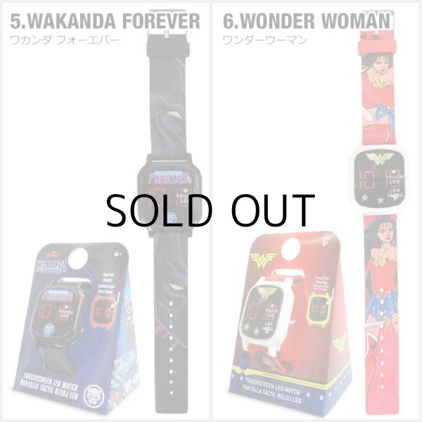 画像5: Superhero Touch Screen LED Kids Watch【全6種】