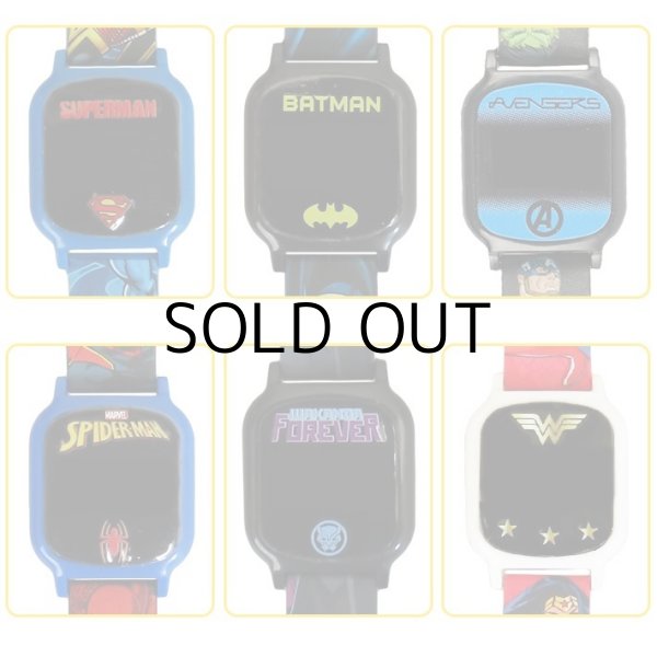 画像6: Superhero Touch Screen LED Kids Watch【全6種】