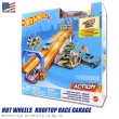 画像1: Mattel Hot Wheels Rooftop Race Garage Playset