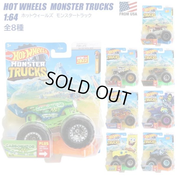 画像1: Hot Wheels Monster Trucks 1:64【全8種】