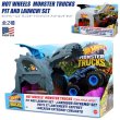画像1: Mattel Hot Wheels Monster Truck Pit and Launch Set【全2種】