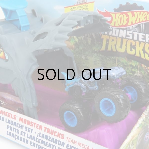 画像7: Mattel Hot Wheels Monster Truck Pit and Launch Set  【全2種】