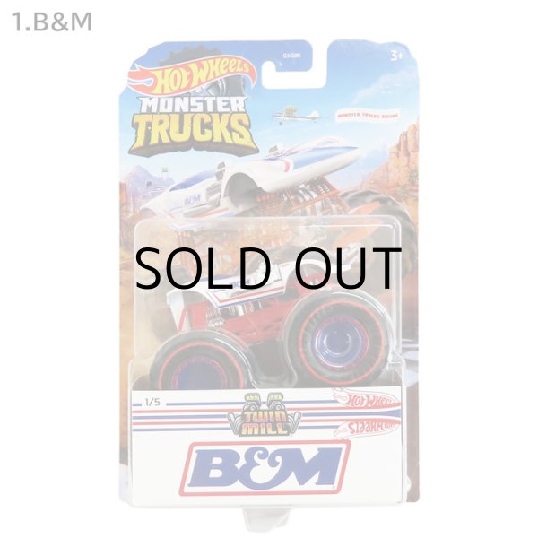 画像2: Mattel Hot Wheels Monster Trucks 1/64【全5種】
