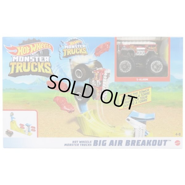 画像5: Mattel Hot Wheels Monster Trucks Big Air Breakout Playset