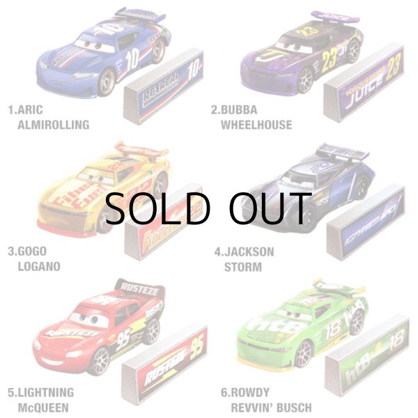 画像8: Mattel Disney Pixar Cars NASCAR 1/55 Vehicle【全6種】