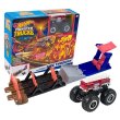 画像4: Mattel Hot Wheels Monster Trucks Fire Through Playset