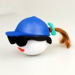 画像2: Ponytail Blue Cap (Brunette) Antenna Ball